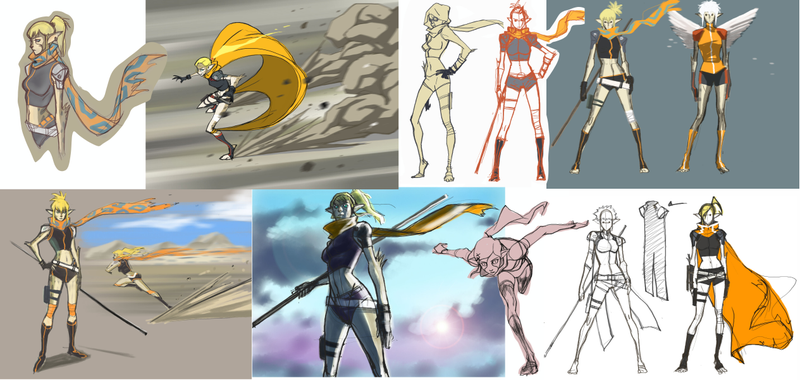Ryu Kihyun’s unused concept art for Cheetara.